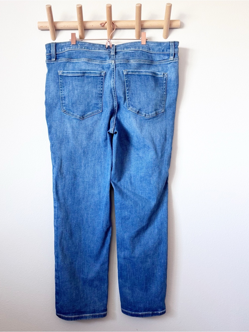 Lane Bryant Medium Blue Straight-Leg Jeans - Picture 4 of 10